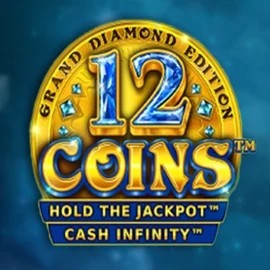 Try 12 Coins Grand Diamond Edition slot by Wazdan on cazeuscasino-nl.com – logo image